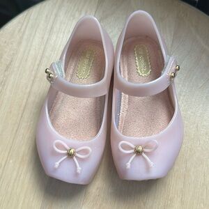 Mini Melissa light pink shoes